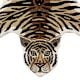 Hand Tufted Rug Wool Tiger Rug For Home Decoration